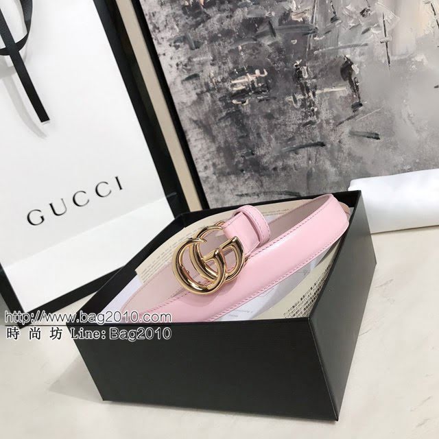 Gucci女士皮帶 古奇Maccarone腰帶  jjp1310